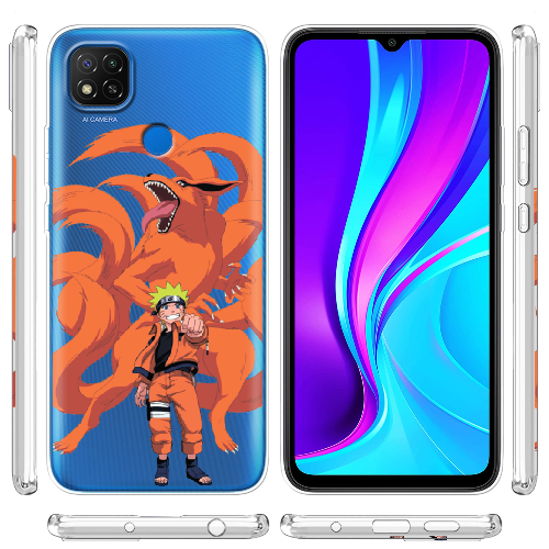 Чехол BoxFace Xiaomi Redmi 9C Naruto and Kurama