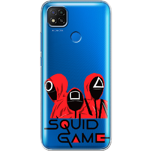 Чехол BoxFace Xiaomi Redmi 9C siquid game люди в красном