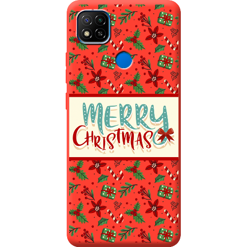 Чехол BoxFace Xiaomi Redmi 9C Vintage Christmas Congratulation