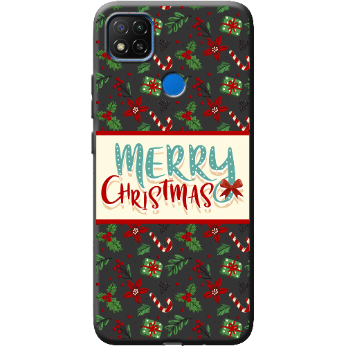 Чехол BoxFace Xiaomi Redmi 9C Vintage Christmas Congratulation