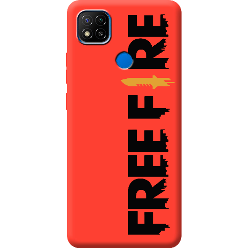 Чехол BoxFace Xiaomi Redmi 9C Черный Free Fire