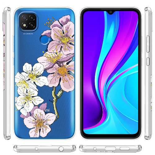 Чехол BoxFace Xiaomi Redmi 9C Cherry Blossom