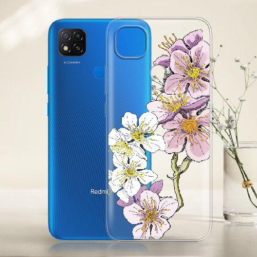 Чехол BoxFace Xiaomi Redmi 9C Cherry Blossom