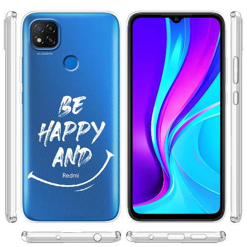 Чехол BoxFace Xiaomi Redmi 9C be happy and