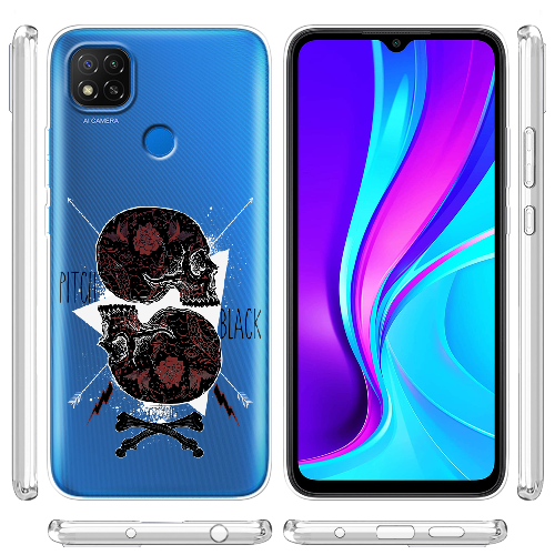 Чехол BoxFace Xiaomi Redmi 9C Pitch black