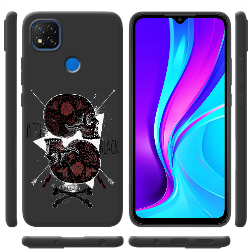 Чехол BoxFace Xiaomi Redmi 9C Pitch black