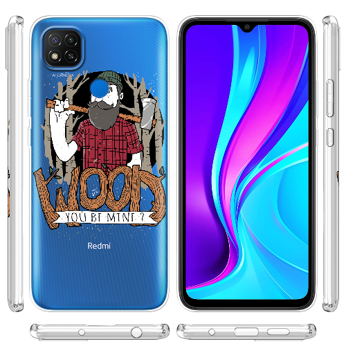 Чехол BoxFace Xiaomi Redmi 9C Wood you be mine