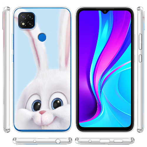 Чехол BoxFace Xiaomi Redmi 9C Кролик Снежок