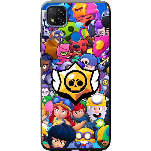 Чехол BoxFace Xiaomi Redmi 9C Brawl Stars