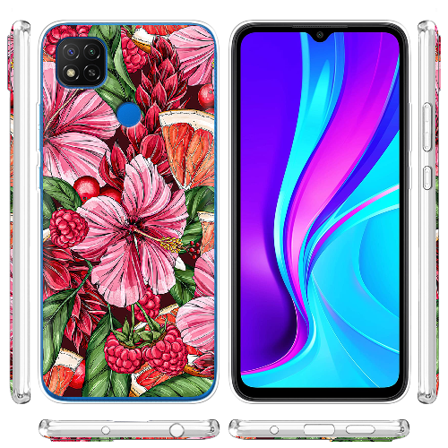 Чехол BoxFace Xiaomi Redmi 9C Tropical Flowers