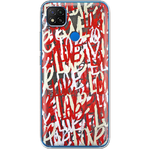 Чехол BoxFace Xiaomi Redmi 9C Love Graffiti