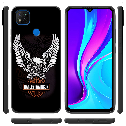 Чехол BoxFace Xiaomi Redmi 9C Harley Davidson and eagle