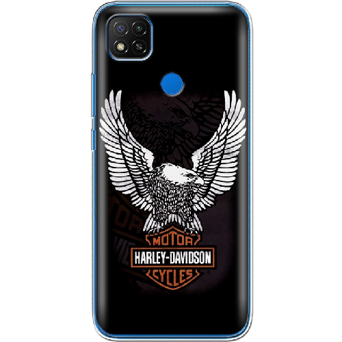 Чехол BoxFace Xiaomi Redmi 9C Harley Davidson and eagle