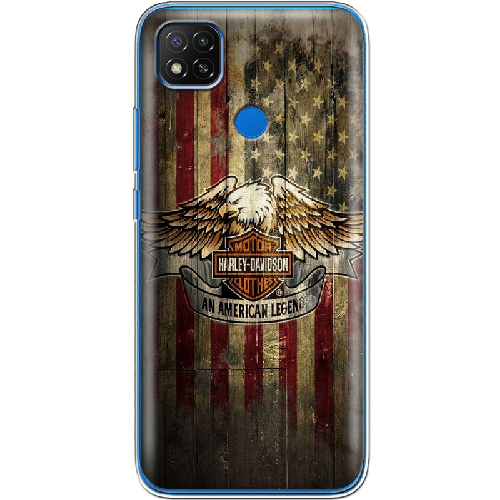 Чехол BoxFace Xiaomi Redmi 9C Harley Davidson An American Legend