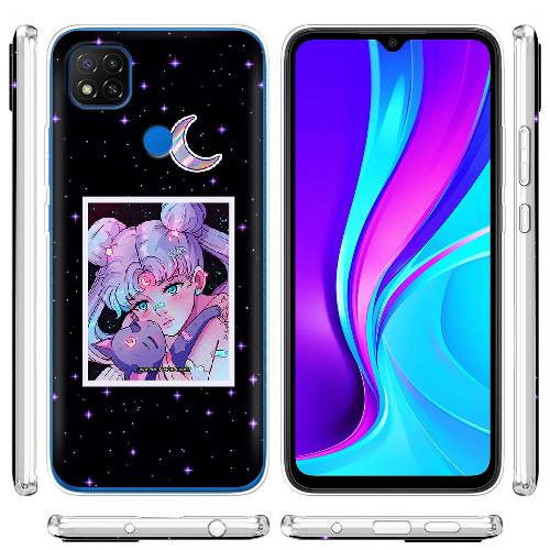 Чехол BoxFace Xiaomi Redmi 9C Sailor Moon night