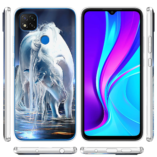 Чехол BoxFace Xiaomi Redmi 9C White Horse