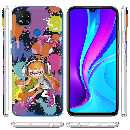 Чехол BoxFace Xiaomi Redmi 9C Splatoon Inklings