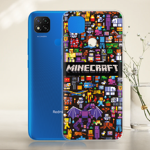 Чехол BoxFace Xiaomi Redmi 9C Minecraft Mobbery