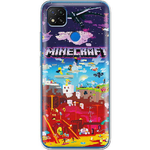 Чехол BoxFace Xiaomi Redmi 9C Minecraft World Beyond