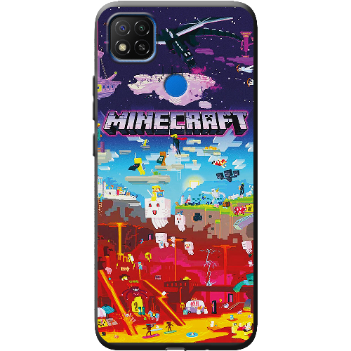 Чехол BoxFace Xiaomi Redmi 9C Minecraft World Beyond