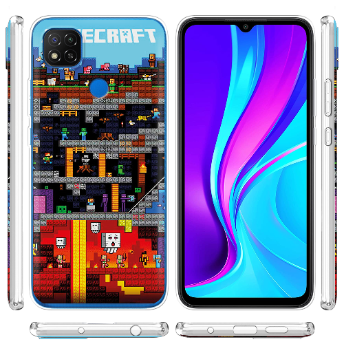 Чехол BoxFace Xiaomi Redmi 9C Minecraft Lode Runner