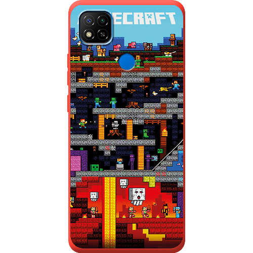 Чехол BoxFace Xiaomi Redmi 9C Minecraft Lode Runner