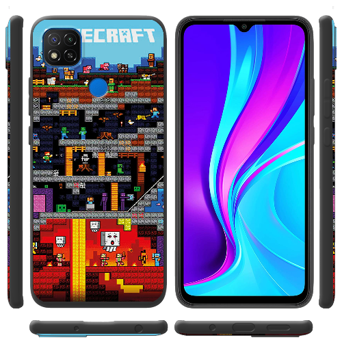 Чехол BoxFace Xiaomi Redmi 9C Minecraft Lode Runner