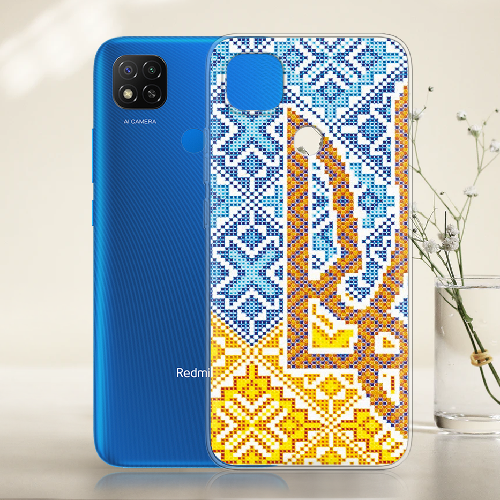 Чехол BoxFace Xiaomi Redmi 9C Тризуб Вишивка