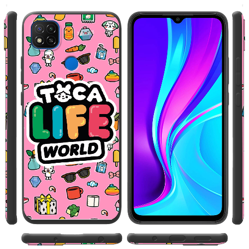 Чехол BoxFace Xiaomi Redmi 9C Toca Boca Life World