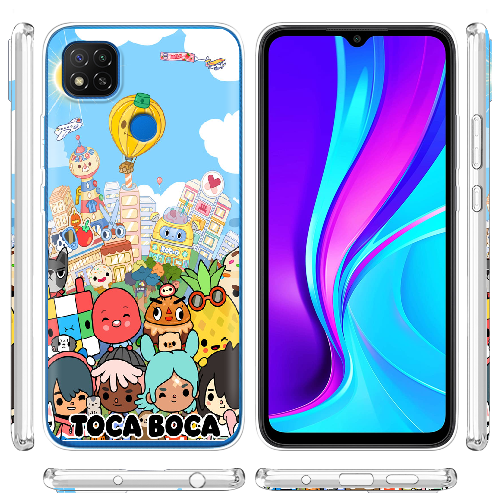 Чехол BoxFace Xiaomi Redmi 9C Світ Тока Бока