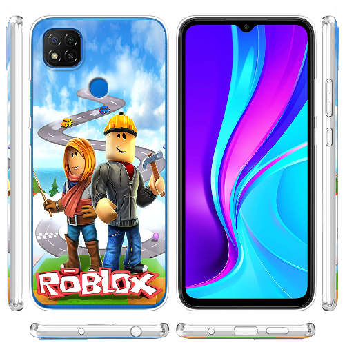 Чехол BoxFace Xiaomi Redmi 9C Roblox Білдерман