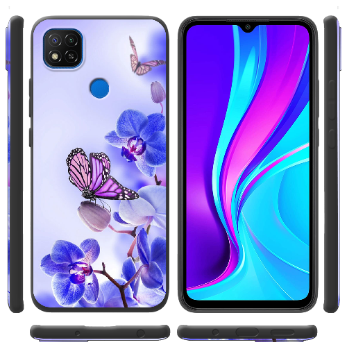 Чехол BoxFace Xiaomi Redmi 9C Orchids and Butterflies