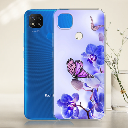 Чехол BoxFace Xiaomi Redmi 9C Orchids and Butterflies