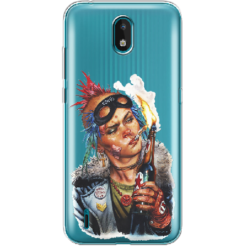 Чехол Boxface Nokia 1.3 Tanker Girl