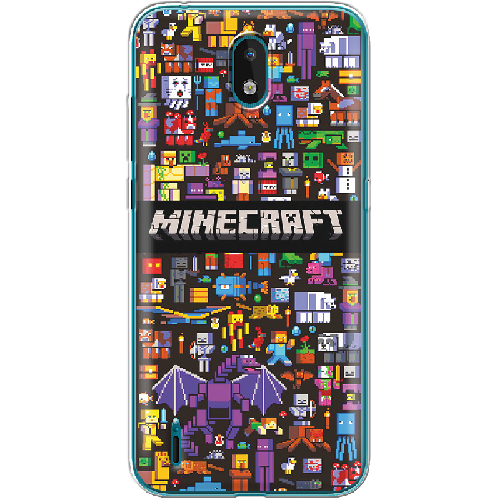 Чехол Boxface Nokia 1.3 Minecraft Mobbery