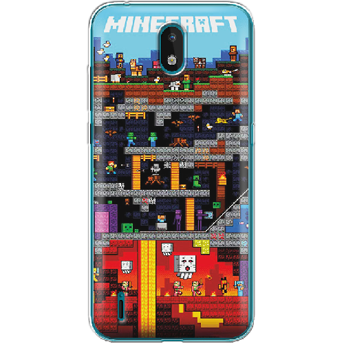 Чехол Boxface Nokia 1.3 Minecraft Lode Runner