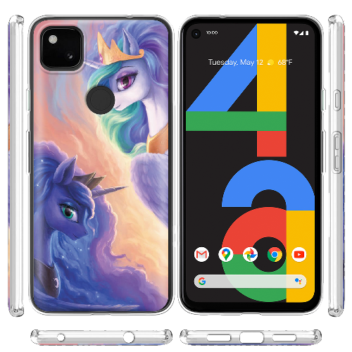 Чехол BoxFace Google Pixel 4a My Little Pony Rarity Princess Luna