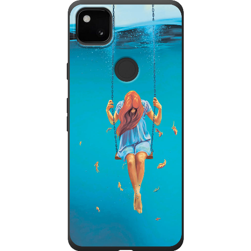 Чехол BoxFace Google Pixel 4a Girl In The Sea