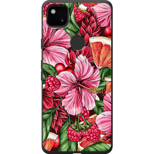 Чехол BoxFace Google Pixel 4a Tropical Flowers