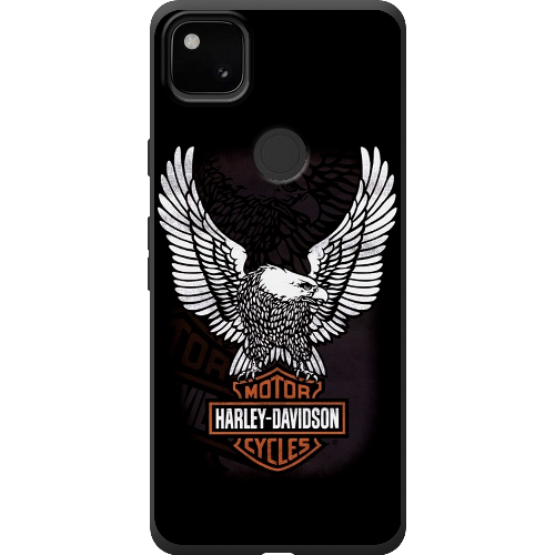Чехол BoxFace Google Pixel 4a Harley Davidson and eagle