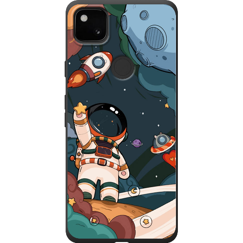 Чехол BoxFace Google Pixel 4a Space Mission