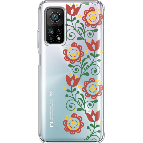 Чехол BoxFace Xiaomi Mi 10T/ Mi 10T Pro Ethno Flower