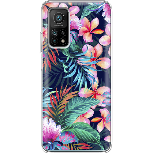 Чехол BoxFace Xiaomi Mi 10T/ Mi 10T Pro flowers in the tropics