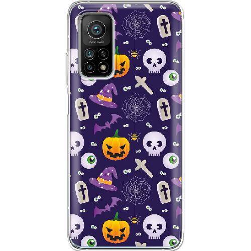 Чехол BoxFace Xiaomi Mi 10T/ Mi 10T Pro Halloween Purple Mood