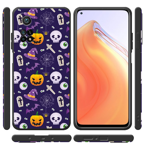 Чехол BoxFace Xiaomi Mi 10T/ Mi 10T Pro Halloween Purple Mood