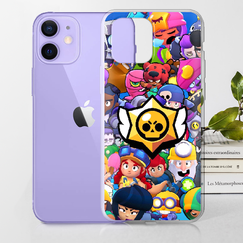 Чехол BoxFace iPhone 12 mini Brawl Stars