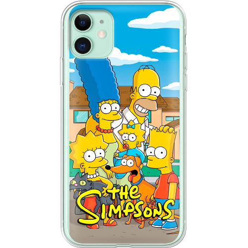 Чехол BoxFace iPhone 12 mini the simpsons