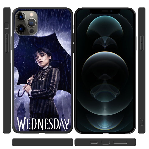 Чехол BoxFace iPhone 12 Pro Max Wednesday Addams