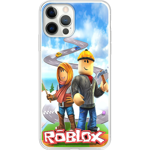 Чехол BoxFace iPhone 12 Pro Max Roblox Білдерман