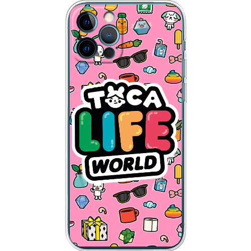 Чехол BoxFace iPhone 12 Pro Toca Boca Life World